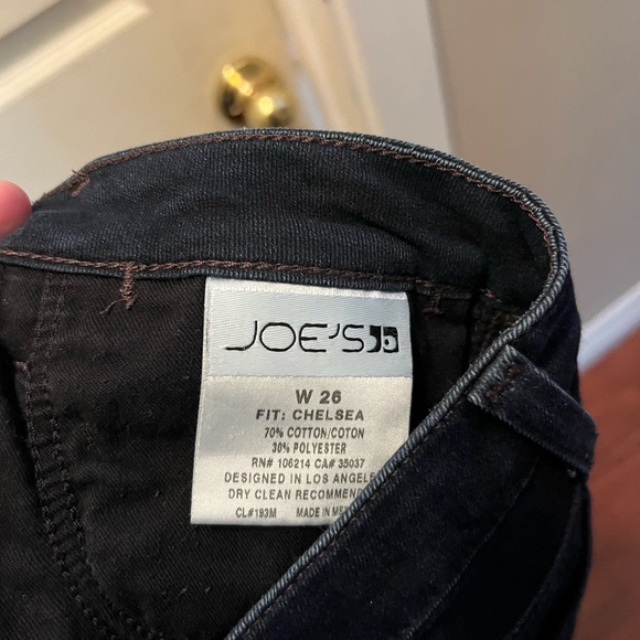 Joes jeans Chelsea fit dark Wash slim fit skinny fit jeans 26 - Picture 6 of 6